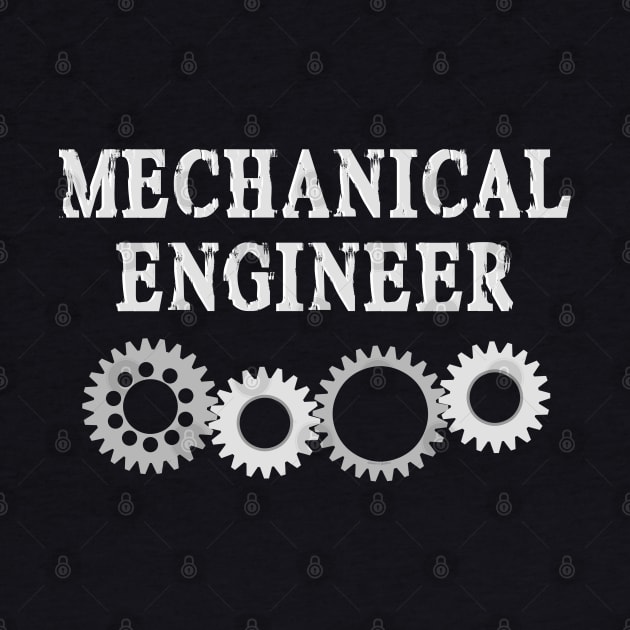 Mechanical Engineer Gears by Barthol Graphics